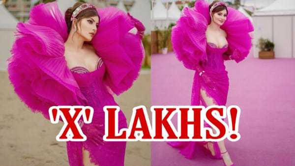 Cannes 2024 Urvashi Rautela opening ceremony gown price
