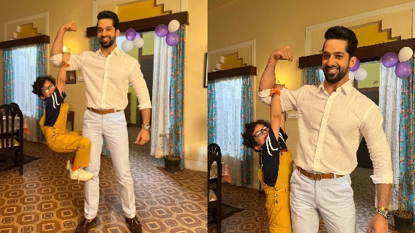 Saath Tere s Kian Is The Dumbbell For Actor Karan Vohra On Set