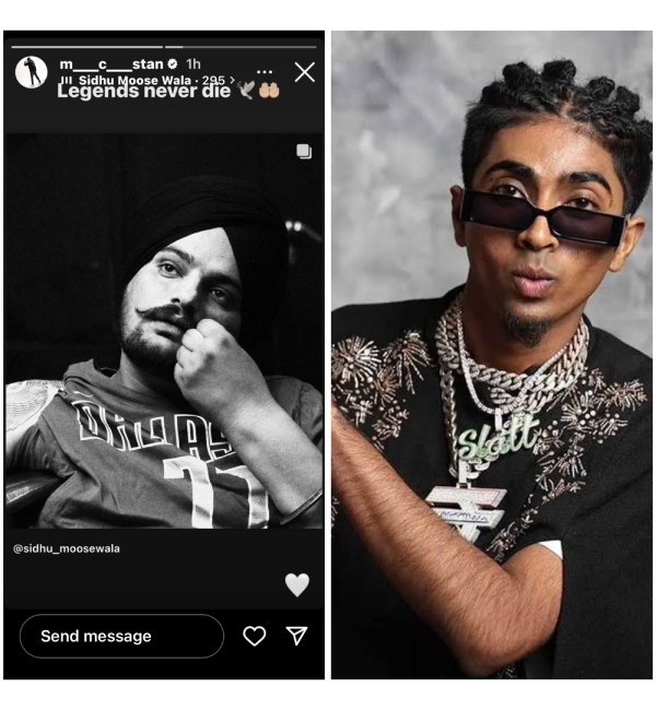 MC Stan Honors Late Sidhu Moosewala On His Death Anniversary