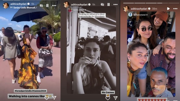 Aditi Rao Hydari Walks Cannes 2024