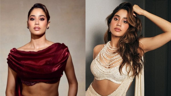 Mr amp amp Mrs Mahi Star Janhvi Kapoor Inspired Blouse Designs Mr amp amp Mrs Mahi Star Janhvi Kapoor Inspired Blouse Designs