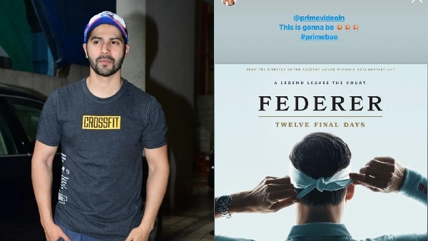 Varun Dhawan Federer Twelve Final Days