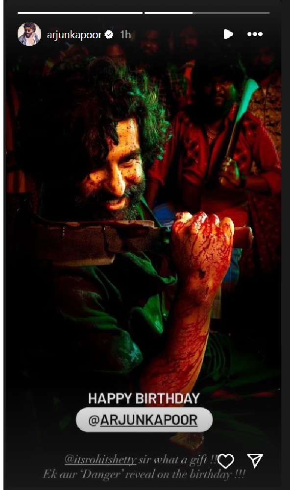 Arjun Kapoor Rohit Shetty Arjun Kapoor Rohit Shetty