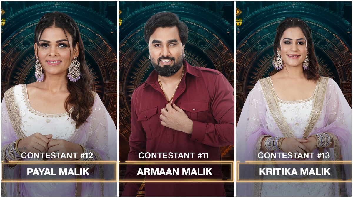 YouTuber Armaan Malik Enters With Wives Kritika & Payal