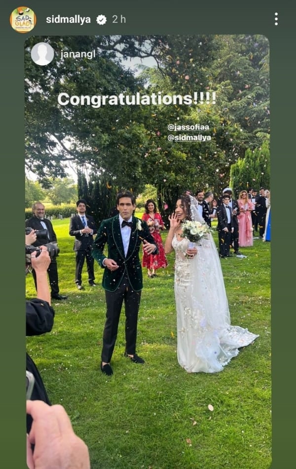 Deepika Padukone Ex-Bf Siddharth Mallya Gets Married To Longtime Gf In London
