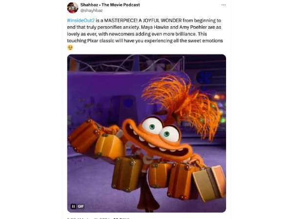 Inside Out 2 Early Reviews Critics Call It A Masterpiece