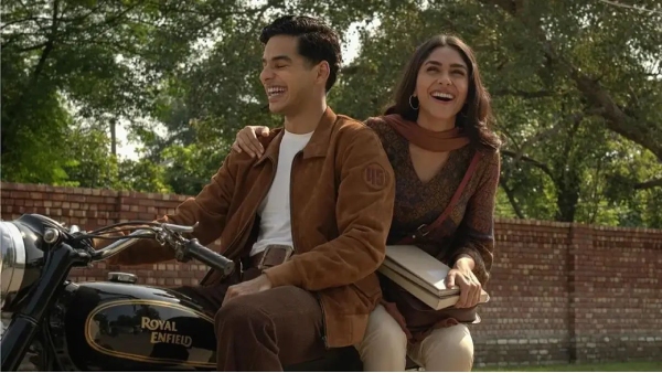 Ishaan Khattar and Mrunal Thakur Ishaan Khattar and Mrunal Thakur