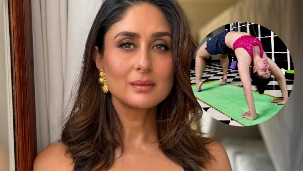 Kareena Kapoor Gives Major Fitness Nailing Chakrasana