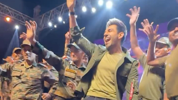 Chandu Champion s Kartik Aaryan Dances With Jawans