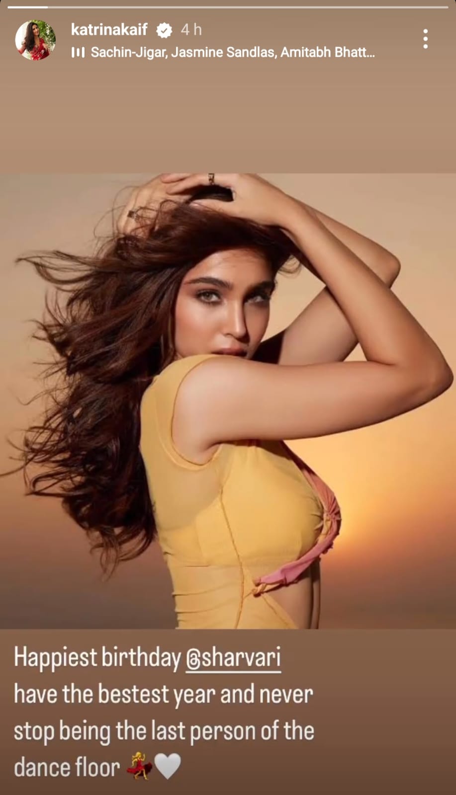 Katrina Kaif Sens Birthday Wishes Bro-In-Law Sunny Kaushal's Rumoured Gf Sharvari With A Cute Note