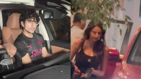 Ibrahim Ali Khan new car