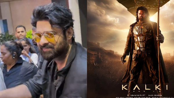 rabhas Limps During Kalki 2898 AD Pre-Release Event