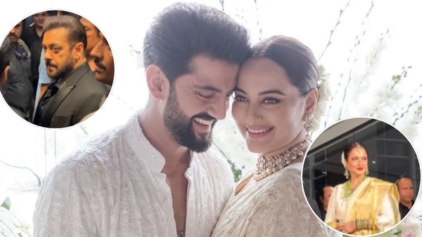 Sonkashi Sinha-Zaheer Iqbal Wedding Reception Who Wore What Sonkashi Sinha-Zaheer Iqbal Wedding Reception Who Wore What