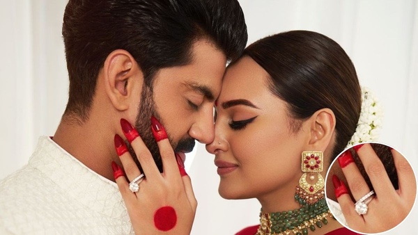 Sonakshi Sinha Gives A Glimpse At Her Wedding Ring