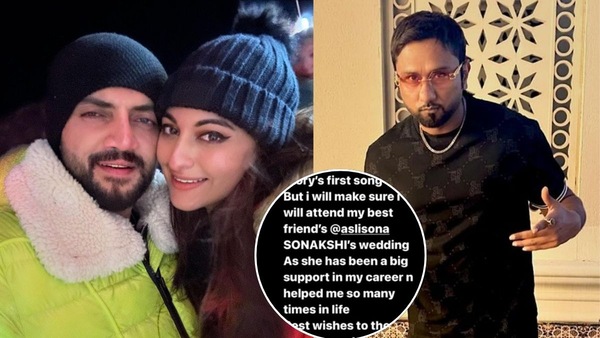 Sonakshi amp amp Zaheer Wedding Honey Singh Extends Warm Wishes