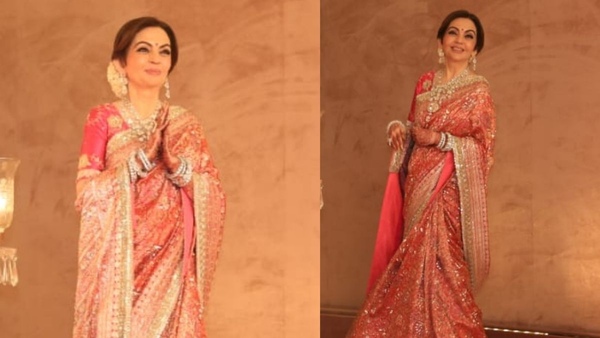 Anant-Radhika Reception Nita Ambani s Look