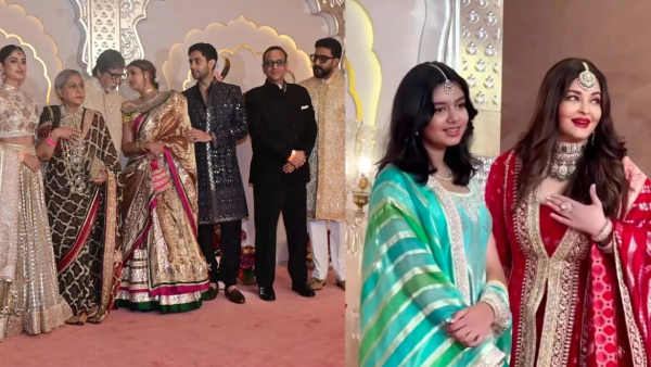 Bachchans Pose Without Aishwarya amp amp Aaradhya