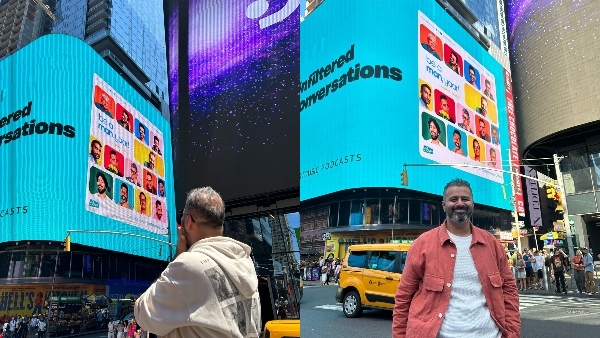 Be A Man Yaar Hits Times Square