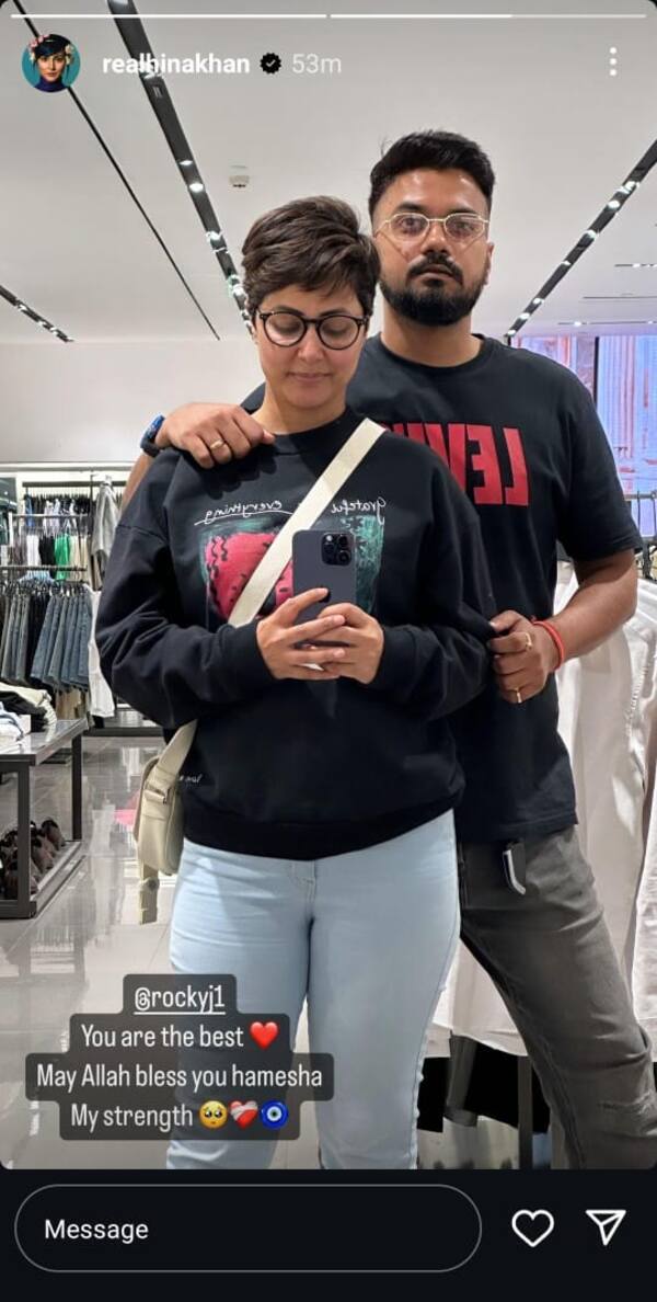 Hina Khan Pens Down Heartfelt Note For BF Rocky