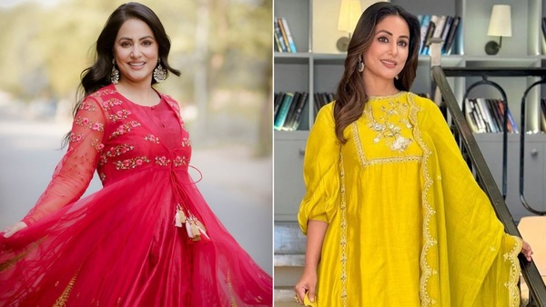 Hina Khan Inspired Suit Designs