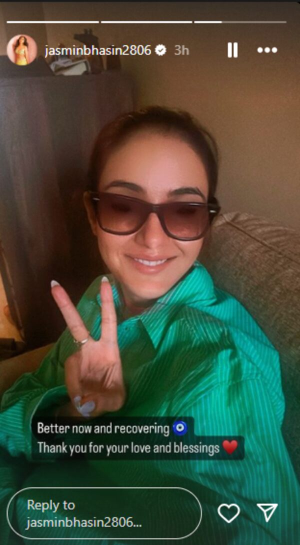 Jasmin Bhasin Health Update Jasmin Bhasin Health Update