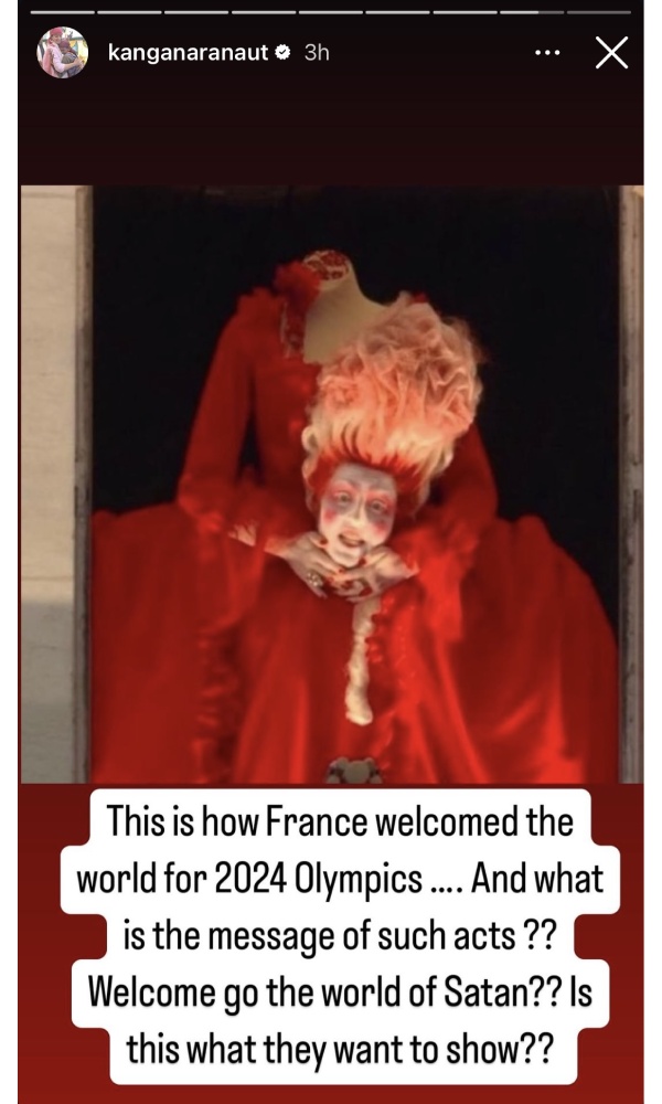 Kangana Ranaut Slams Paris Olympics For Being Hyper-s xuali Kangana Ranaut Slams Paris Olympics For Being Hyper-s xuali