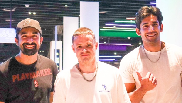 arun Sood And Basketball Legend Grayson Boucher VIRAL PIC