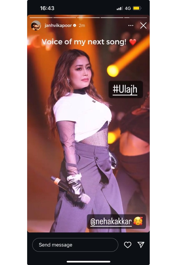 Janhvi Kapoor And Neha Kakkar Team Up For The First Time