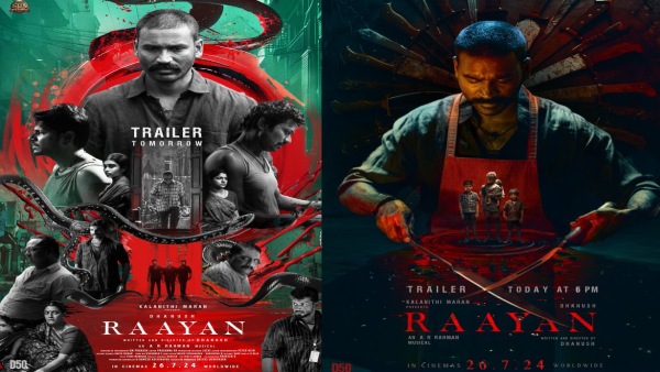 Dhanush s Raayan Trailer Release at 6 PM on July 16