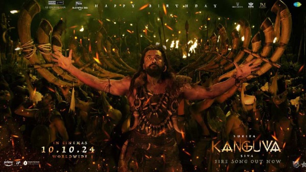 Suriya To promote Kanguva Worldwide Suriya To promote Kanguva Worldwide