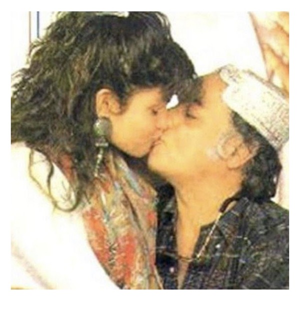 This Actress Went Viral For Kissing Her Father