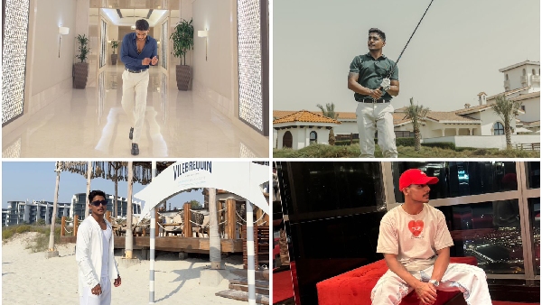 Social Media Star Rohit Zinjurke s Abu Dhabi Visit