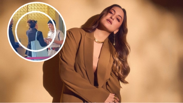 Sonakshi Sinha Asked To Remove Sunglasses During Check