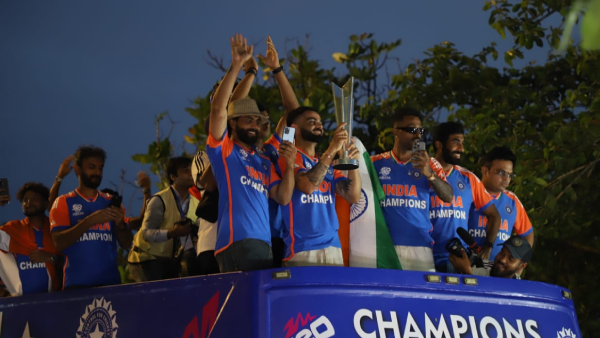 Team India T20 World Cup Victory Parade