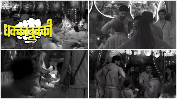 BIGG BOSS MARATHI 5 PHYSICAL FIGHT BETWEEN VISHAL CHAVAN AND PADDY KAMBLE