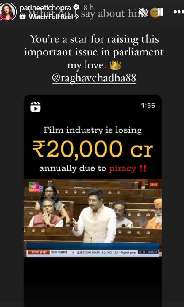 Parineeti Chopra Gives Shoutout To Raghav Chadha Here s Why Parineeti Chopra Gives Shoutout To Raghav Chadha Here s Why