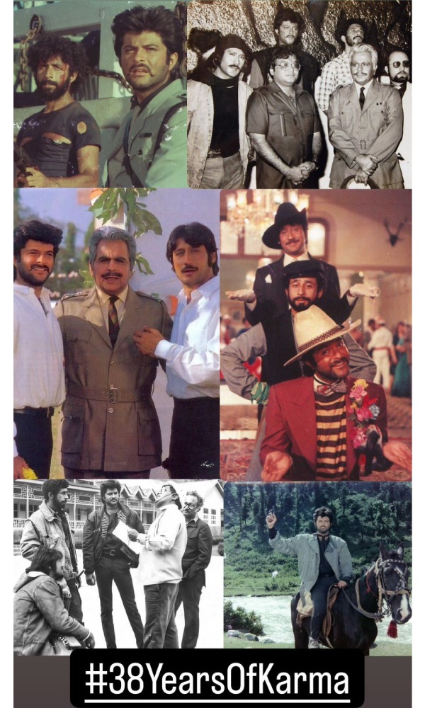 Anil Kapoor Celebrates 38 Yrs Of His Iconic Film Karma