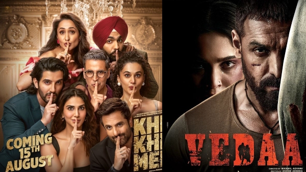 Vedaa vs Khel Khel Mein Advance Booking Day 1