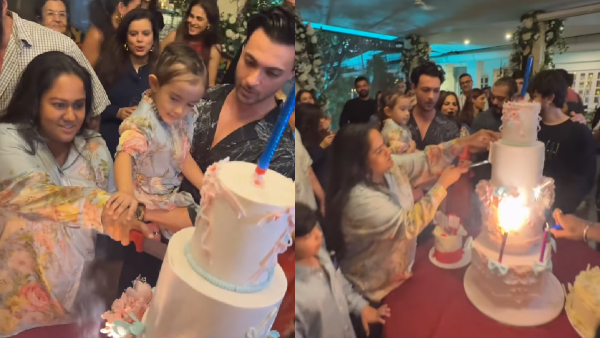 Salman Khan s Funny Banter With Nephew At Arpita s Birthday