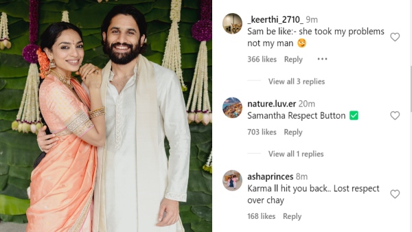 Hate Comments For Sobhita Dhulipala amp amp Naga Chaitanya