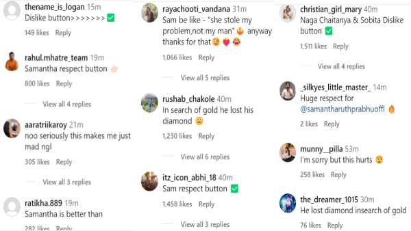 Sobhita Dhulipala amp amp Naga Chaitanya Engagement Posts Draw Severe Flak