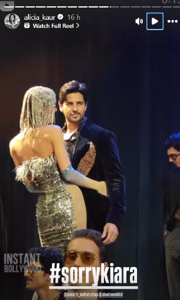Model Apologizes To Kiara Advani For Being Close To Sidharth