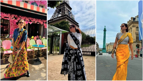 Phir Aayi Hasseen Dillruba Taapsee Pannu Promotes In Sarees