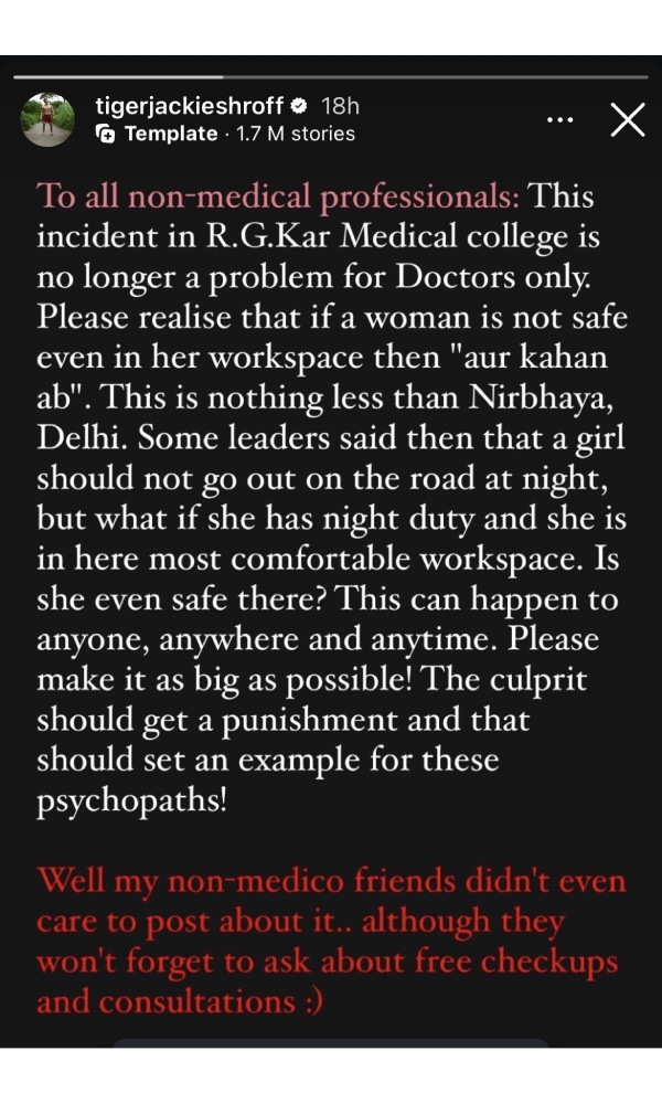 Celebrities React To Kolkata Doctor Rape And Murder Case
