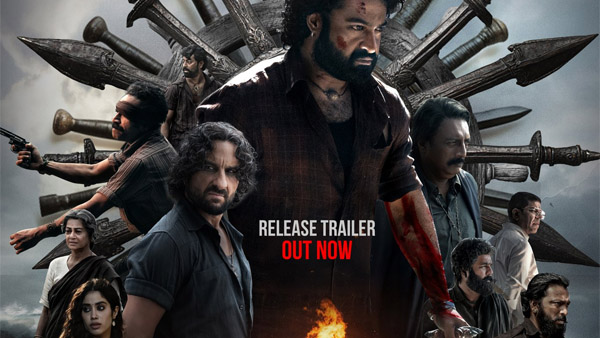 Jr NTR s Action Drama Movie Devara Release Trailer X Review