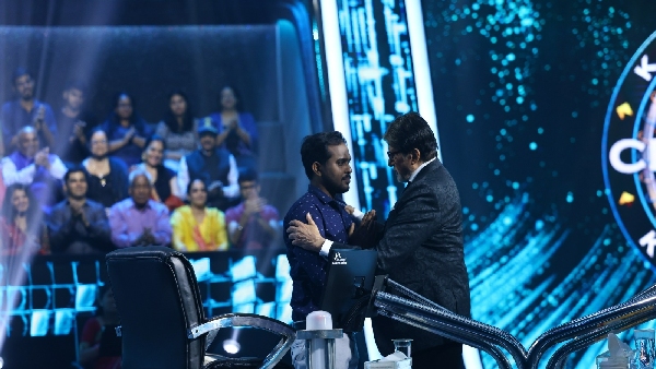 KBC 16 Bachchan s Gesture For Contestant KBC 16 Bachchan s Gesture For Contestant