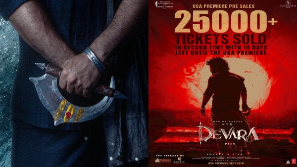 Jr NTR Devara Pre-Sales Make 1 Million Before Trailer Drop Jr NTR Devara Pre-Sales Make 1 Million Before Trailer Drop