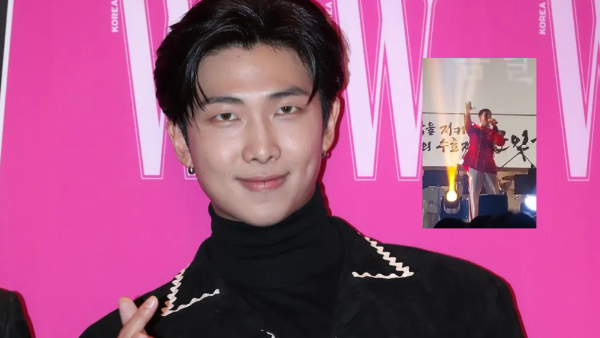 BTS RM Performs Spring Day With Military Band In Video