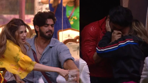 Bigg Boss Marathi 5 Nikki Tamboli Kisses Arbaz Patel PICS