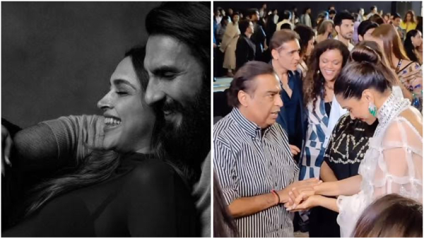 Mukesh Ambani Meets Deepika Padukone And Baby Girl Mukesh Ambani Meets Deepika Padukone And Baby Girl